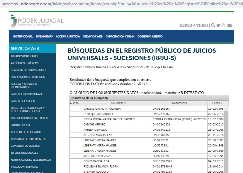 CAPTURA REGISTRO JUICIOS UNIVERSALES